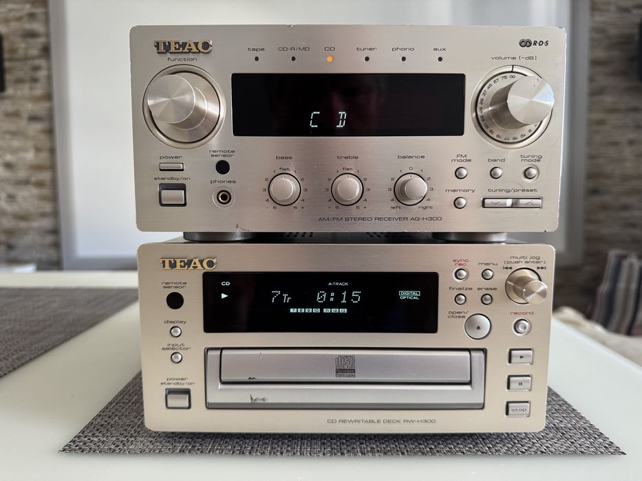 Teac H300 Mikro Wieża Nagrywarka CD Amplituner
