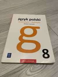 Zeszyt ćwiczeń Język polski klasa 8