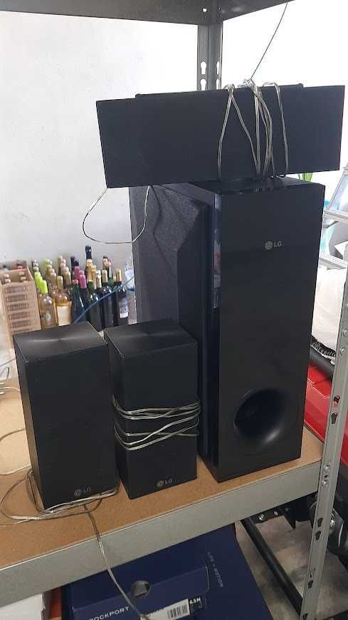 Sistema de Som com DVD LG