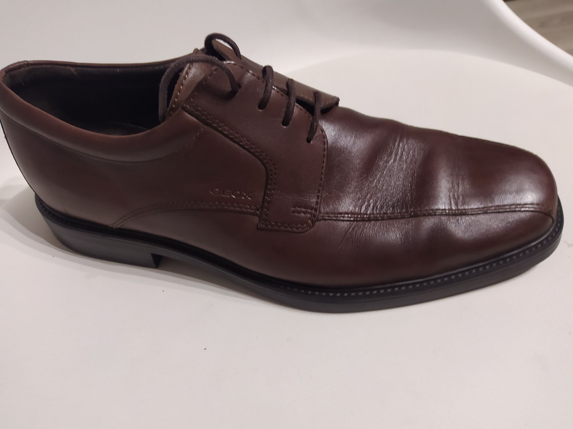 Buty męskie 43 Geox Respira skóra naturalna buty wizytowe
