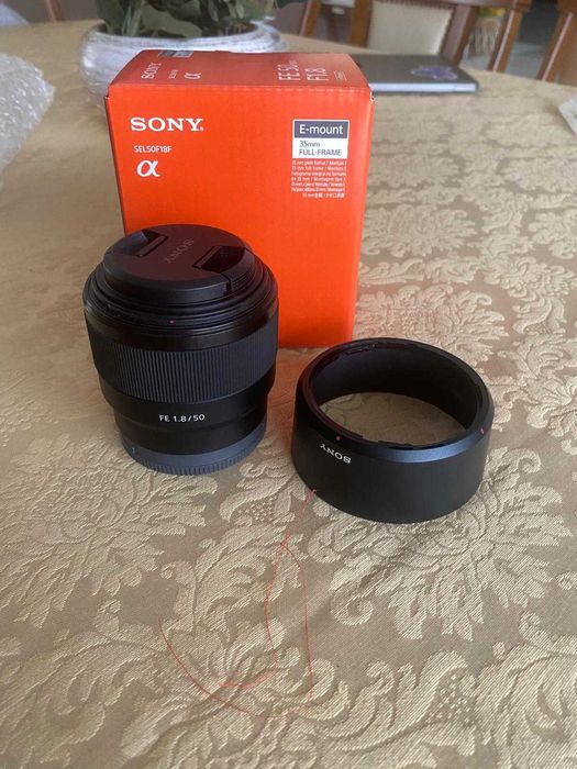 Objetiva Sony FE 50mm F1.8