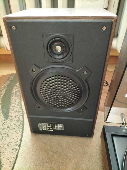 Gramofon radiotehnika 301m w zestawie z głośnikami s-30b z czasów PRL