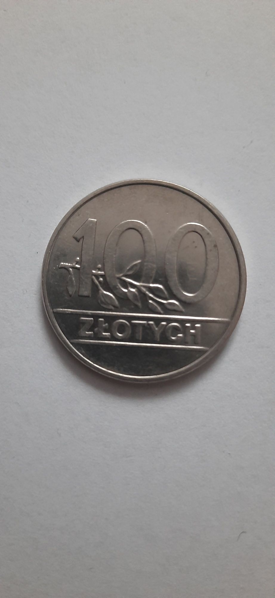 Moneta 100 zł 1990r.