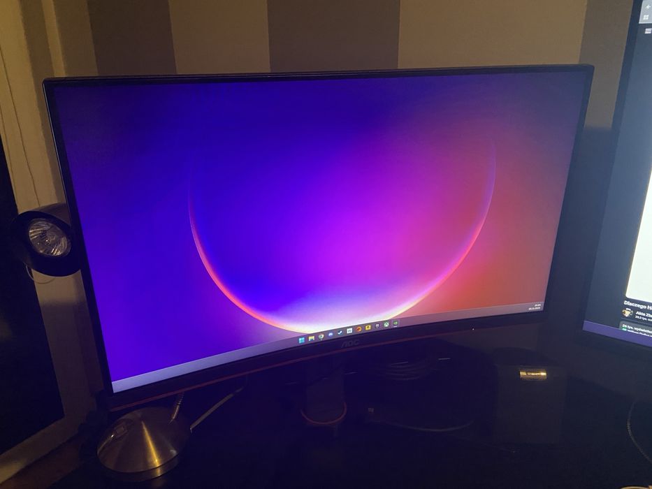 Monitor Aoc c24g1 144hz 24 cale zakrzywiony