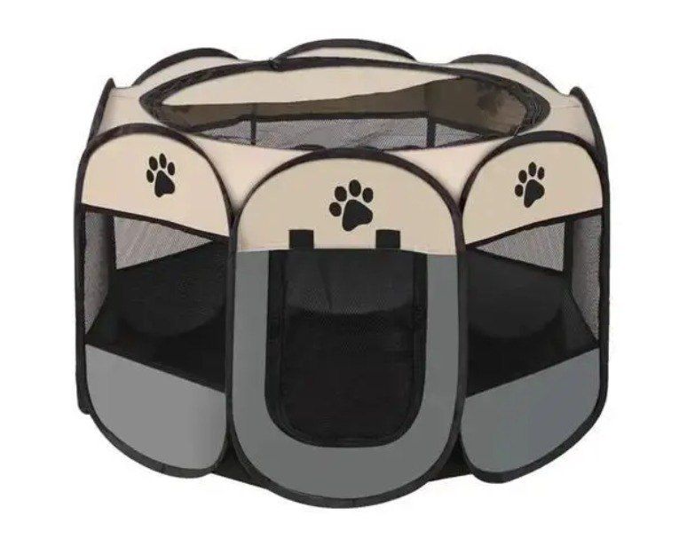 Манеж для домашних животных 73х73х43 вольер для щенков и котят