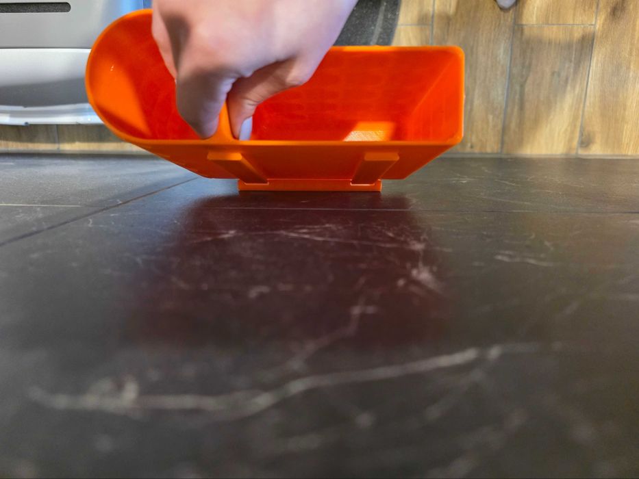 Organizer do kuwety kota na łopatkę i woreczki – montaż bez wiercenia