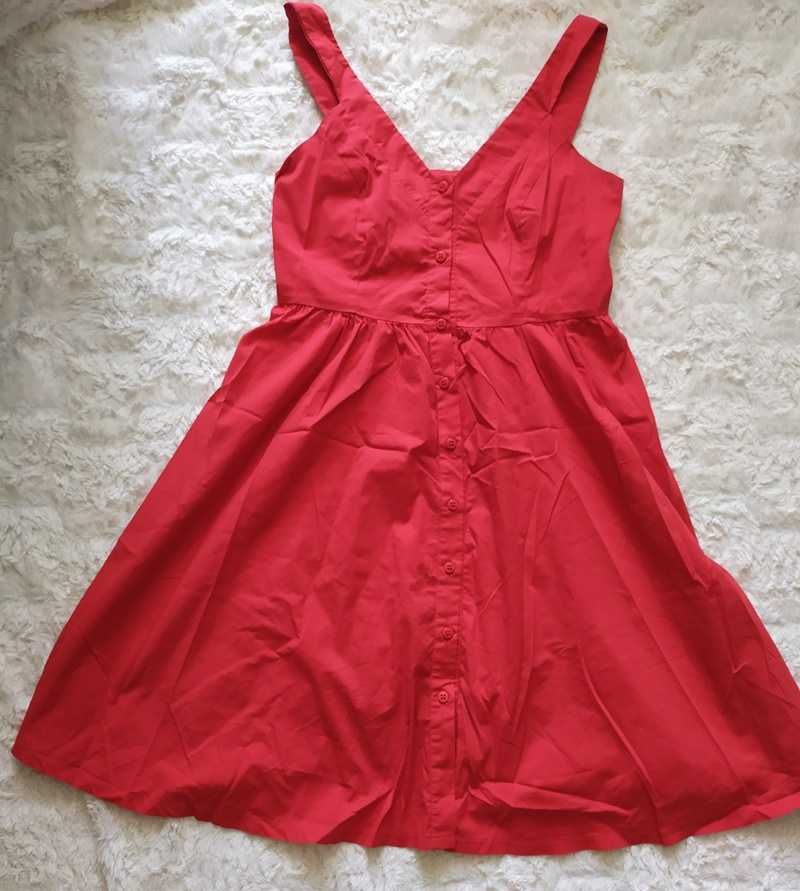Sukienka czerwona HEIMI, r. M (38)