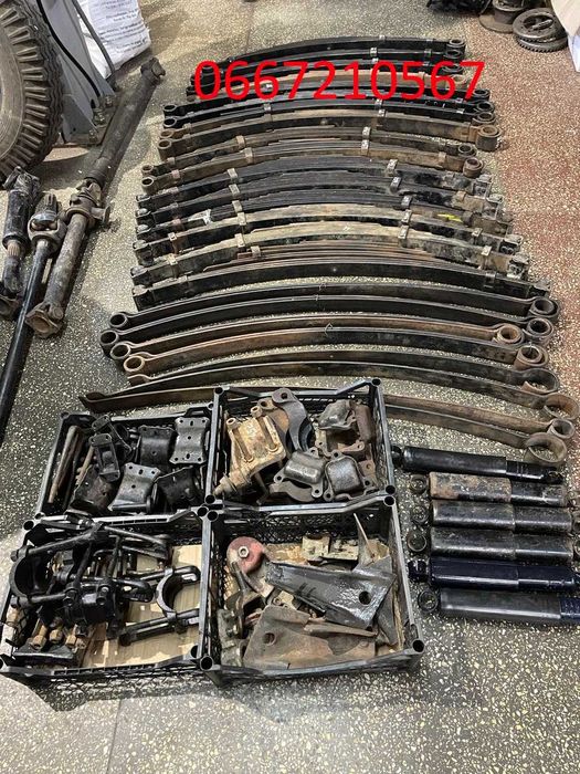 Рессори, листи рессорні, кронштейни Уаз 452, Уаз 469, Уаз Бортовий