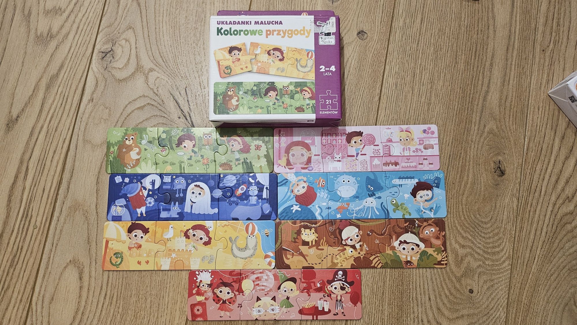 Zestaw: puzzle dla maluchów