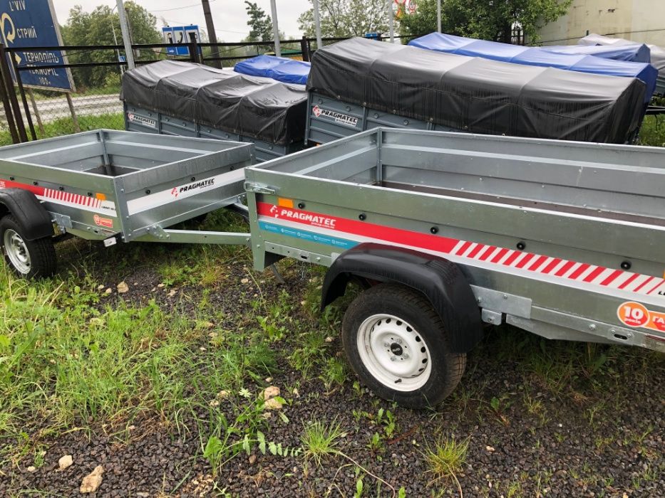 Легковий причіп Любарт / легковой прицеп одноосный оцинкованный