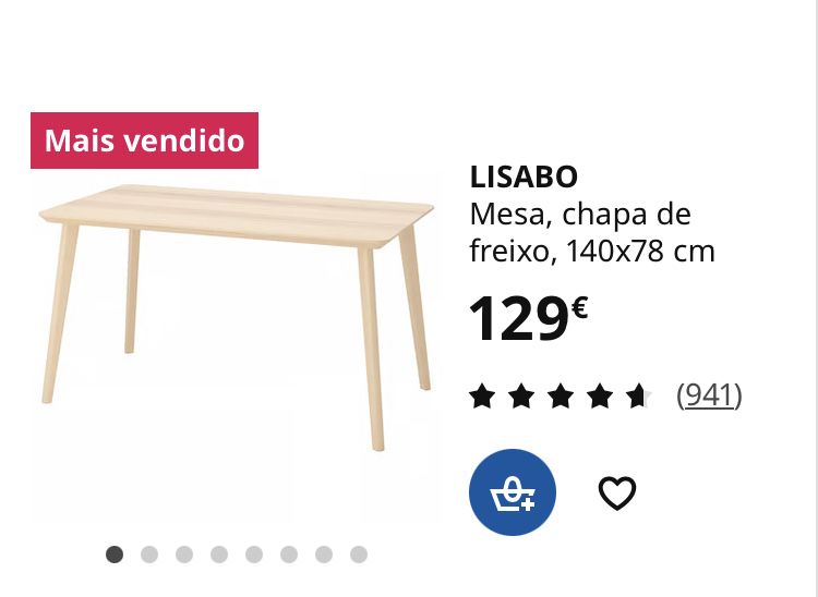Mesa de jantar Lisabo