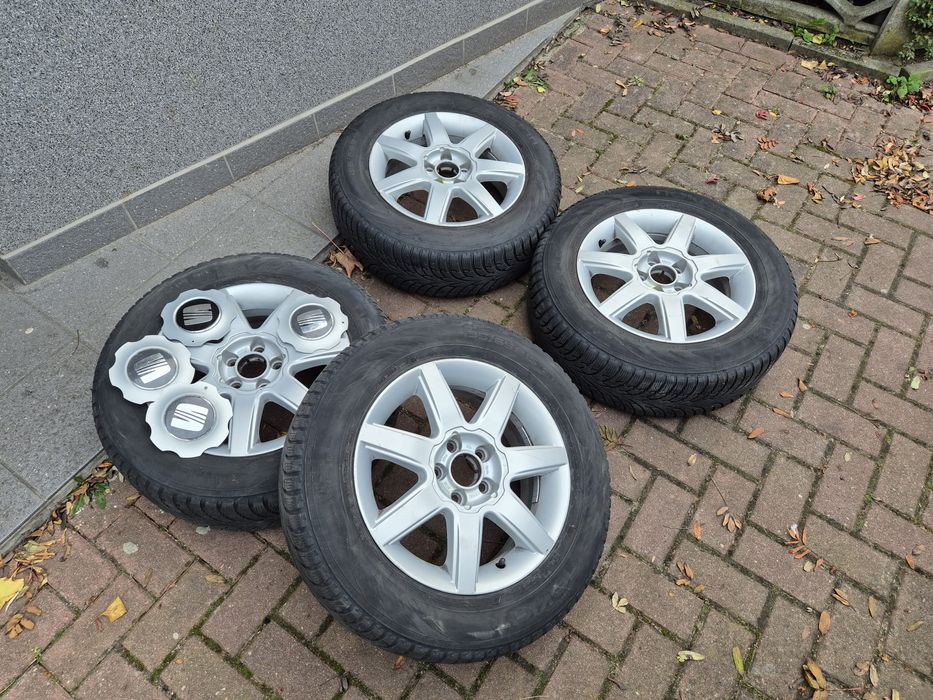 Felgi 15 5x100  4 sztuki seat audi skoda vw