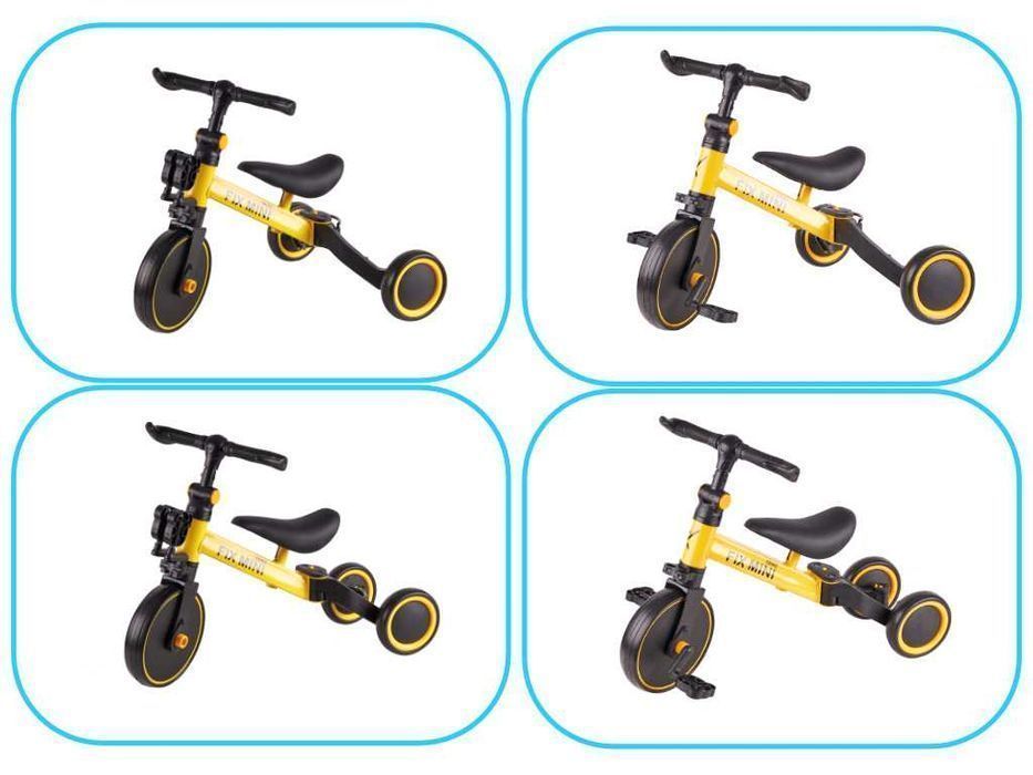 ROWEREK BIEGOWY Dla Dzieci Trójkołowy TRIKE FIX MINI z Pedałami 3W1