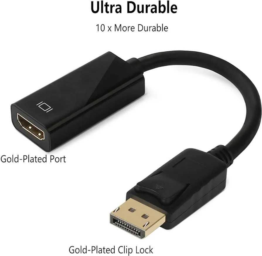 Adapter przejściówka HDMI na DisplayPort 4K ICZI