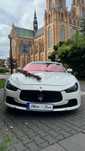 Auto do Ślubu- Maserati Ghibli SQ4 czyli efektowny i luksusowy Styl