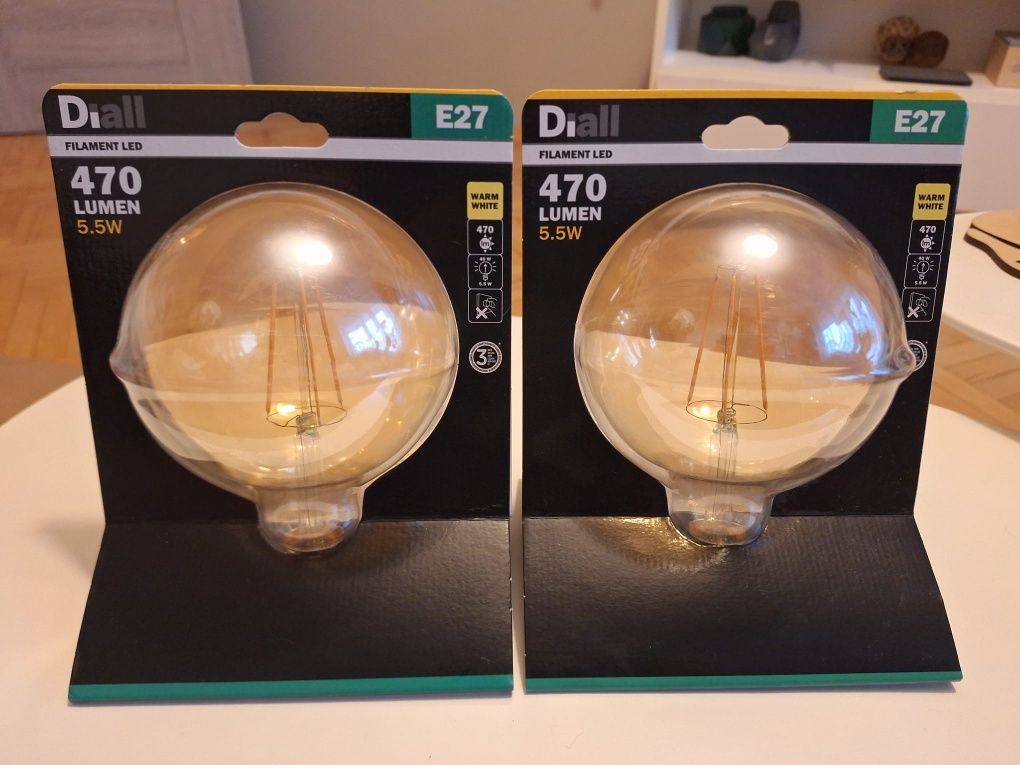 Żarówki retro E27 470 lumenów 5,5W