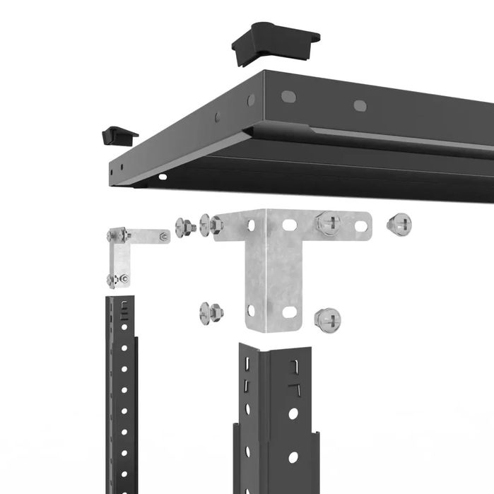Продам набір: стелажів 2шт, стелаж верстак 1шт.