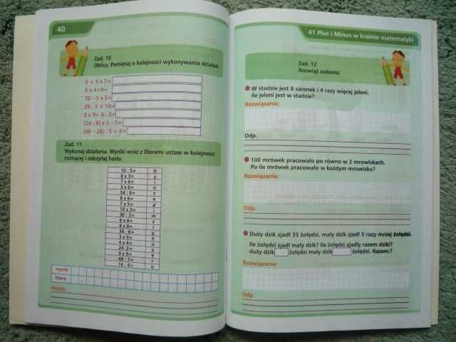 NOWA Plus i minus w krainie matematyki. Klasa 2 i 3