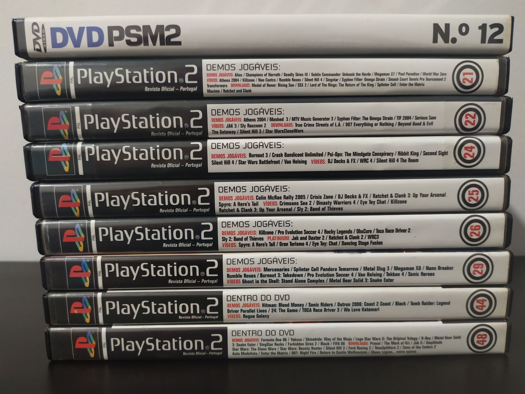 Conjunto de Demos + DVD - PlayStation 2 - PS2