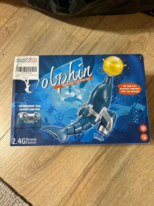 Rc delfin pływający zdalnie sterowany łódka