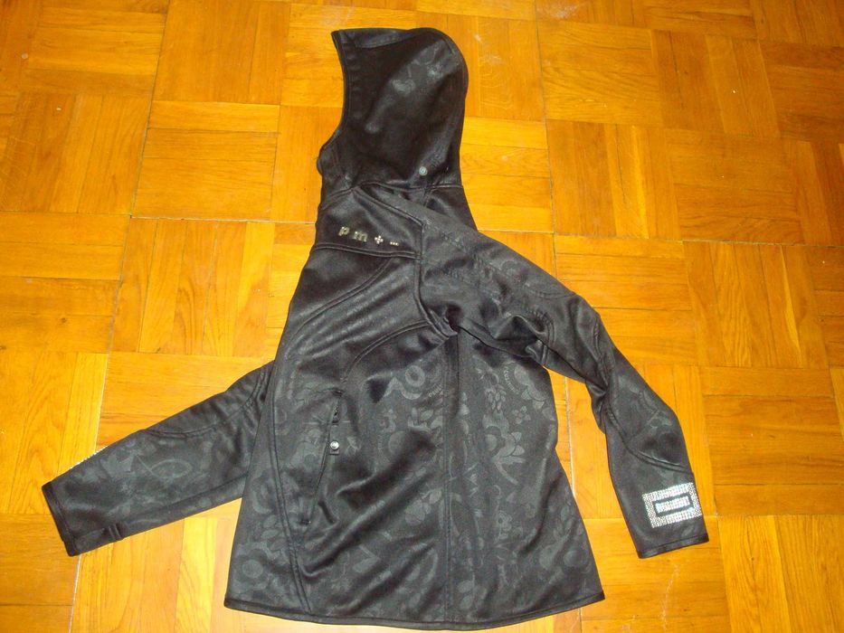 Толстовка / куртка PLUS-MINUS с капюшоном , размер XS-S (36-38 )