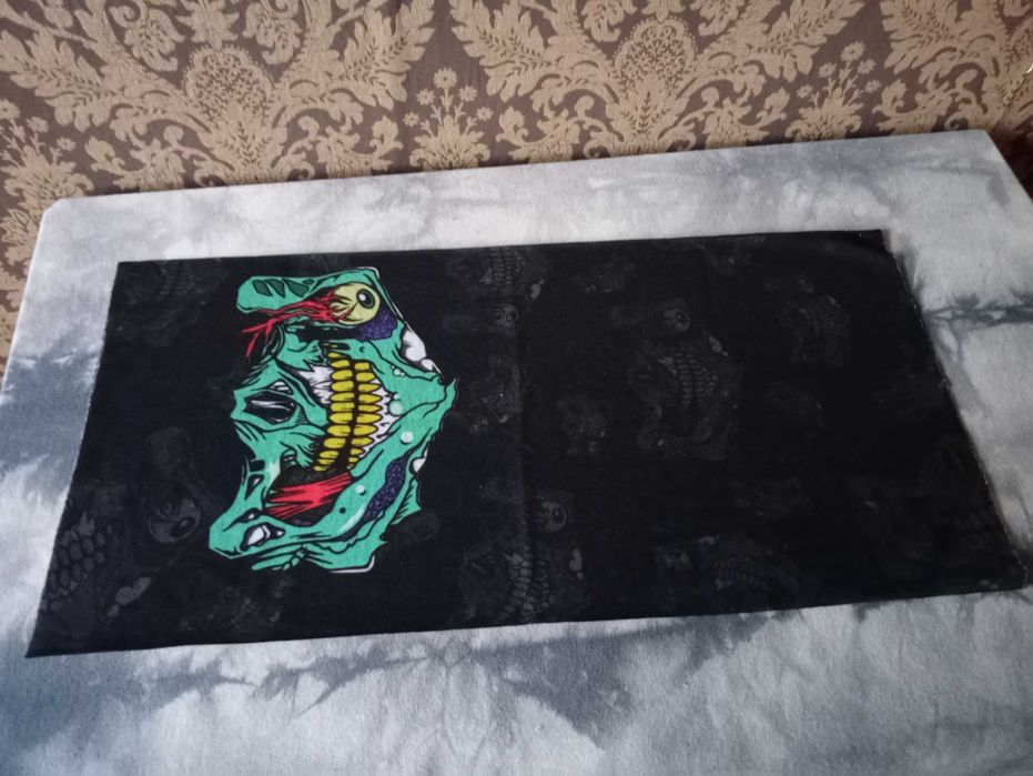 chusta bandana komin czaszka alternative