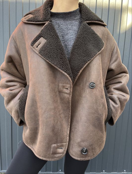 Оверсайз дублянка Zara