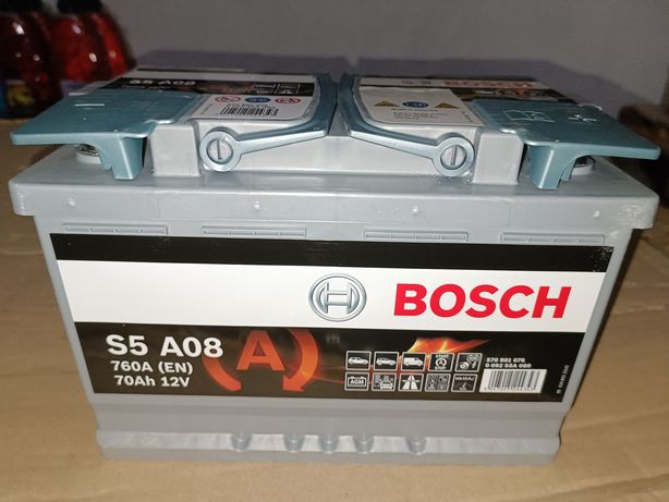 Акумулятор Bosch 70 agm гельовий залишилось 2шт