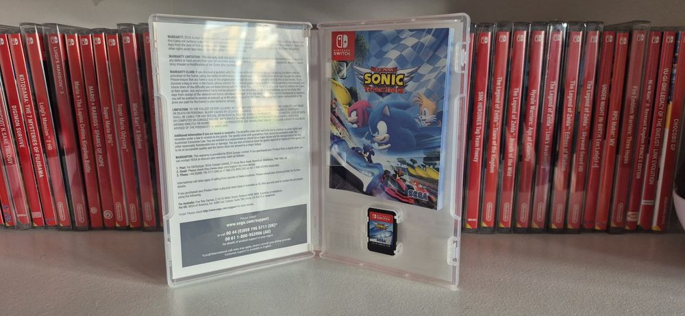 Team Sonic Racing 30th Anniversary Edition para Nintendo Switch.
