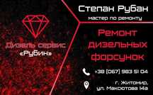 Дизельні форсунки Житомир