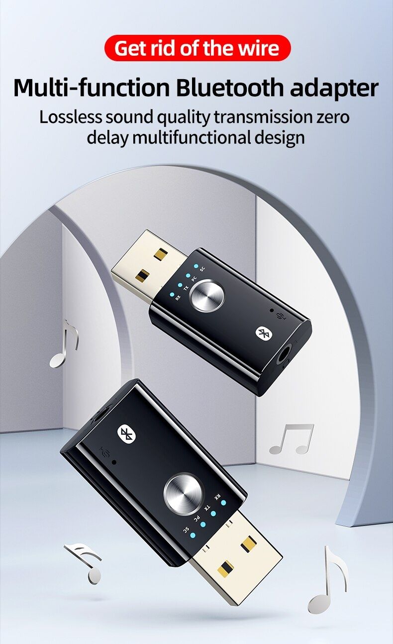Bluetooth 5.1 приёмник, передатчик, звуковая карта,аудио контроллер