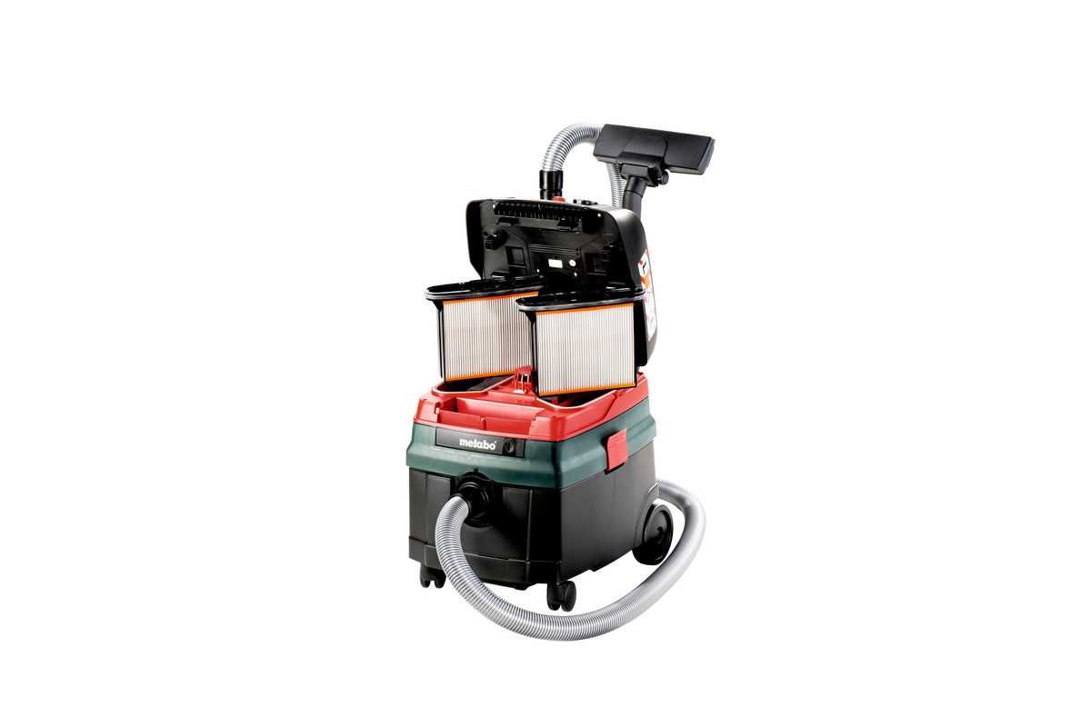 Połautomatyczny Odkurzacz Przemysłowy METAB0 ASR 25 L SC