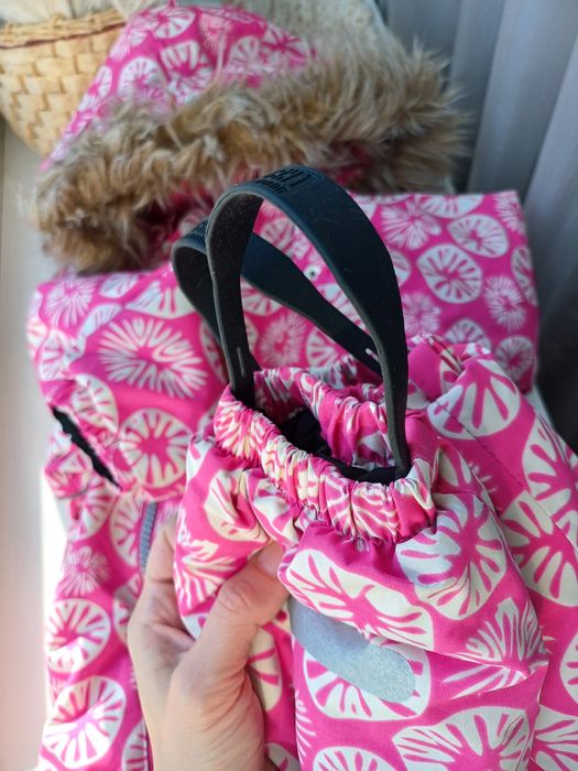 Комбінезон зимовий термо на дівчинку 86 см 92 см