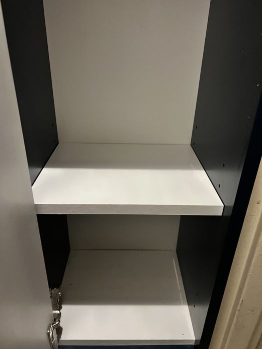 Słupek łazienkowy wiszący Mirano Azzura 30 cm granatowy