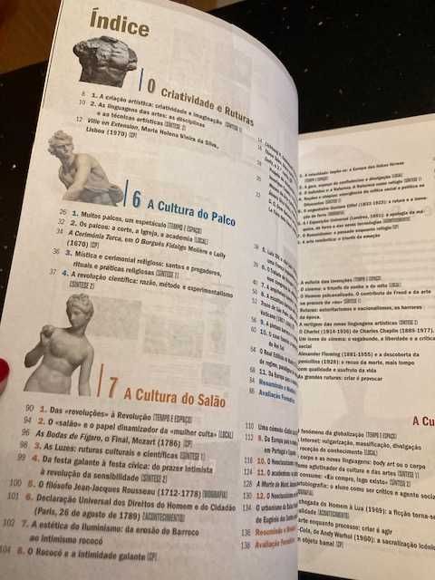 Manual Escolar de História da Cultura e das Artes 11 - 11.º ano - NOVO