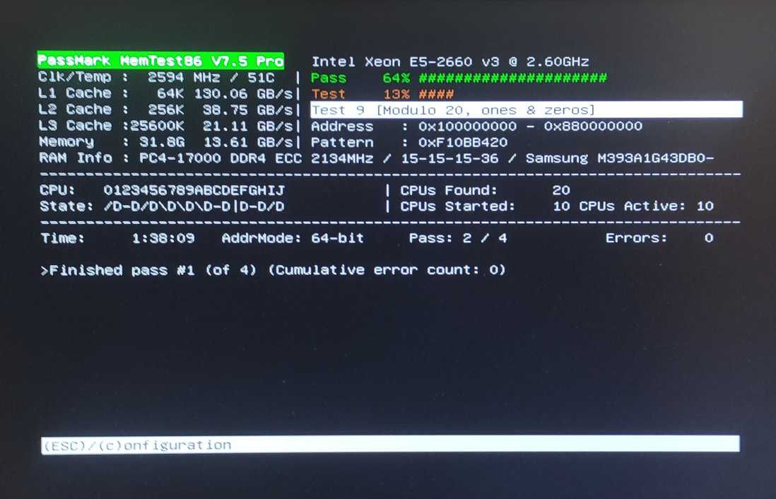 Серверная память DDR4 8GB 2133 2400 PC4-17000R ECC Reg
