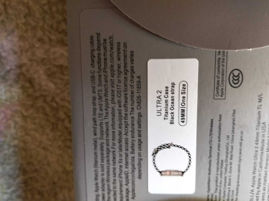 smartwach aplle ultra 2 titanium