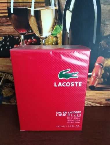 Мужская туалетная вода Lacoste L.12.12. Red For Men