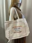 Sezane torba folk boho shopper piekna