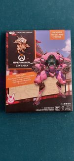 Modelo de madeira montável - D.VA'S MEKA - Overwatch