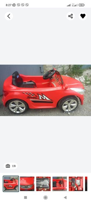 Продам дитячий електромобіль