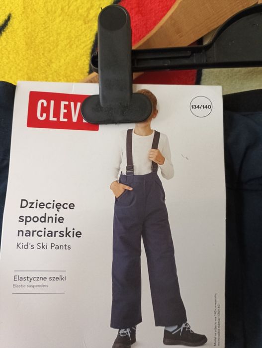 Spodnie narciarskie chłopiece 134/140