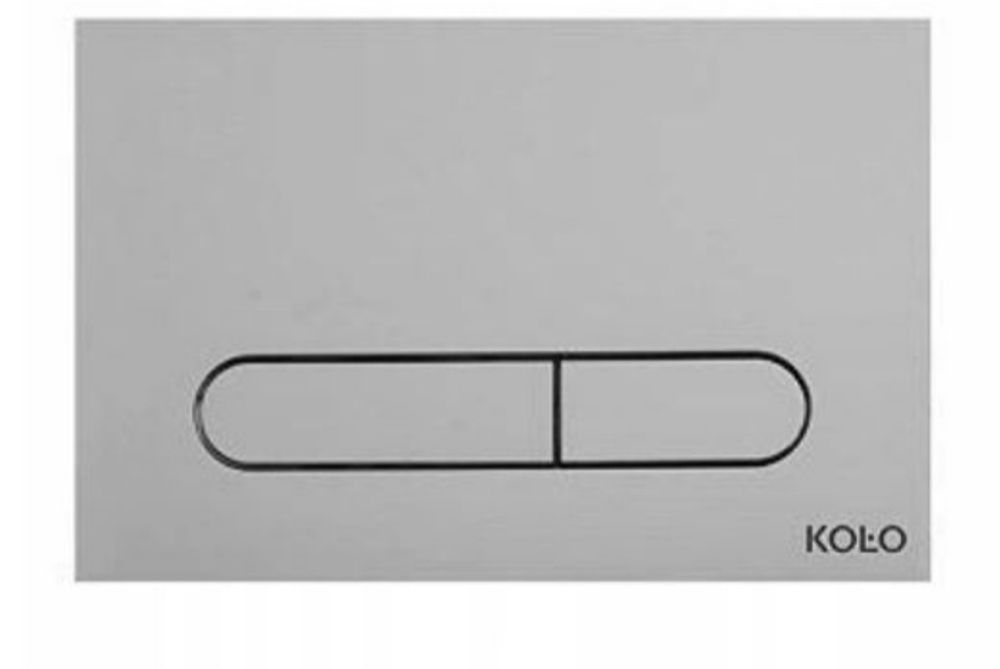 Przycisk spłukujący do WC Koło Slim 2 srebrny chrom