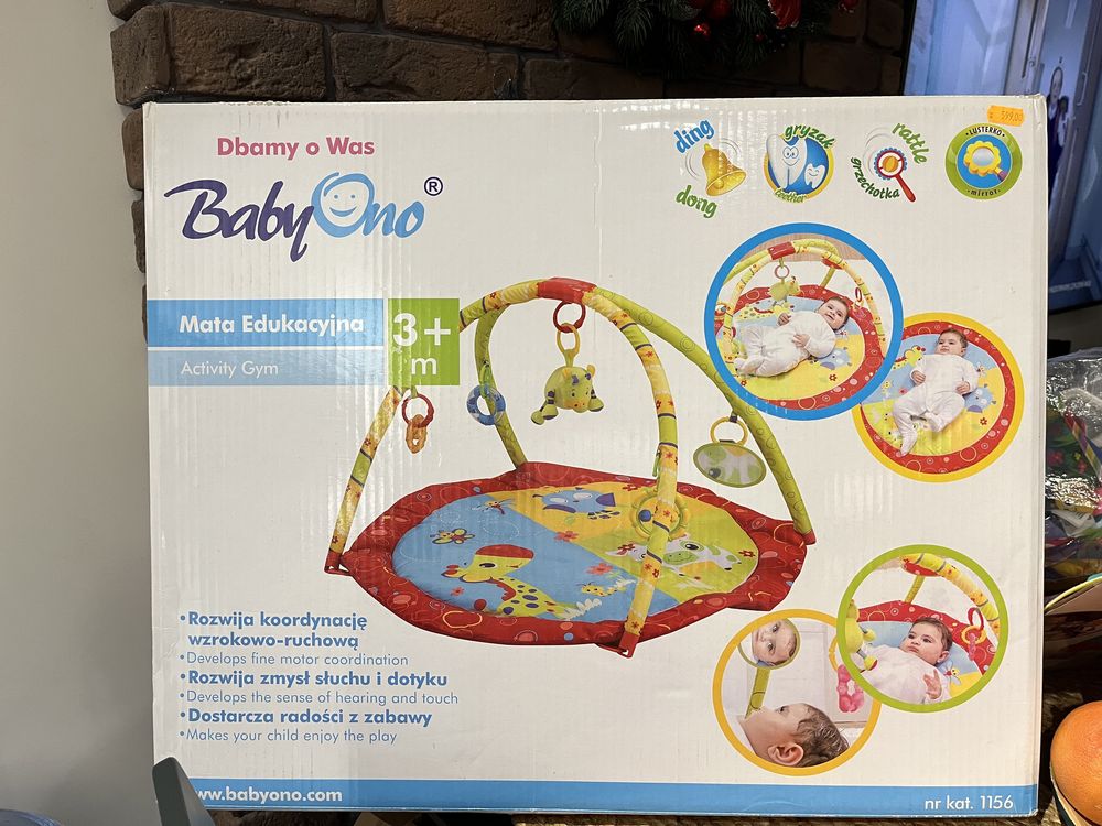 Дитячий ігровий розвиваючий килимок як новий BabyOno