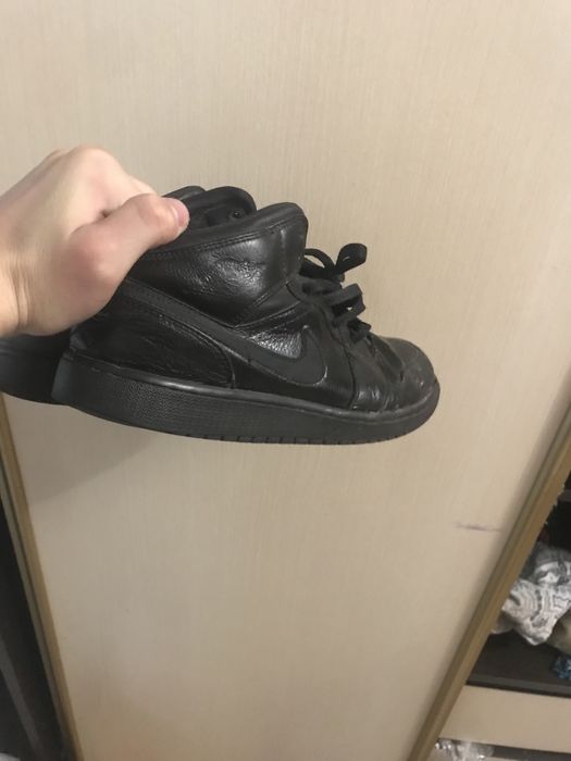 nike jordan high total black