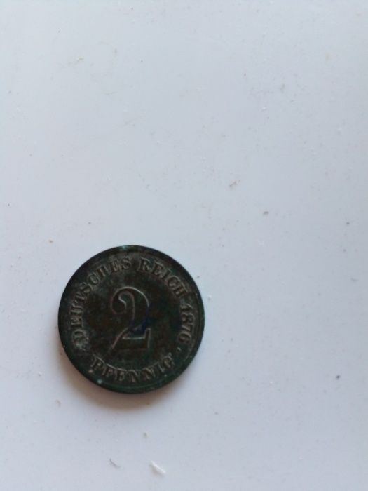 Moneta 2 Pfennig 1876