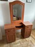 Toaletka drewno sypialnia salon