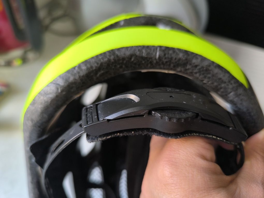 Kask dziecięcy Rockrider B’TWIN rower hulajnoga zielono czarny r.S