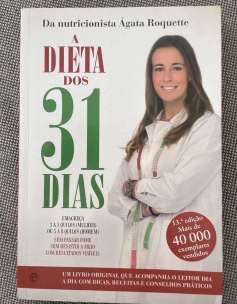 Livro “A dieta dos 31 dias”