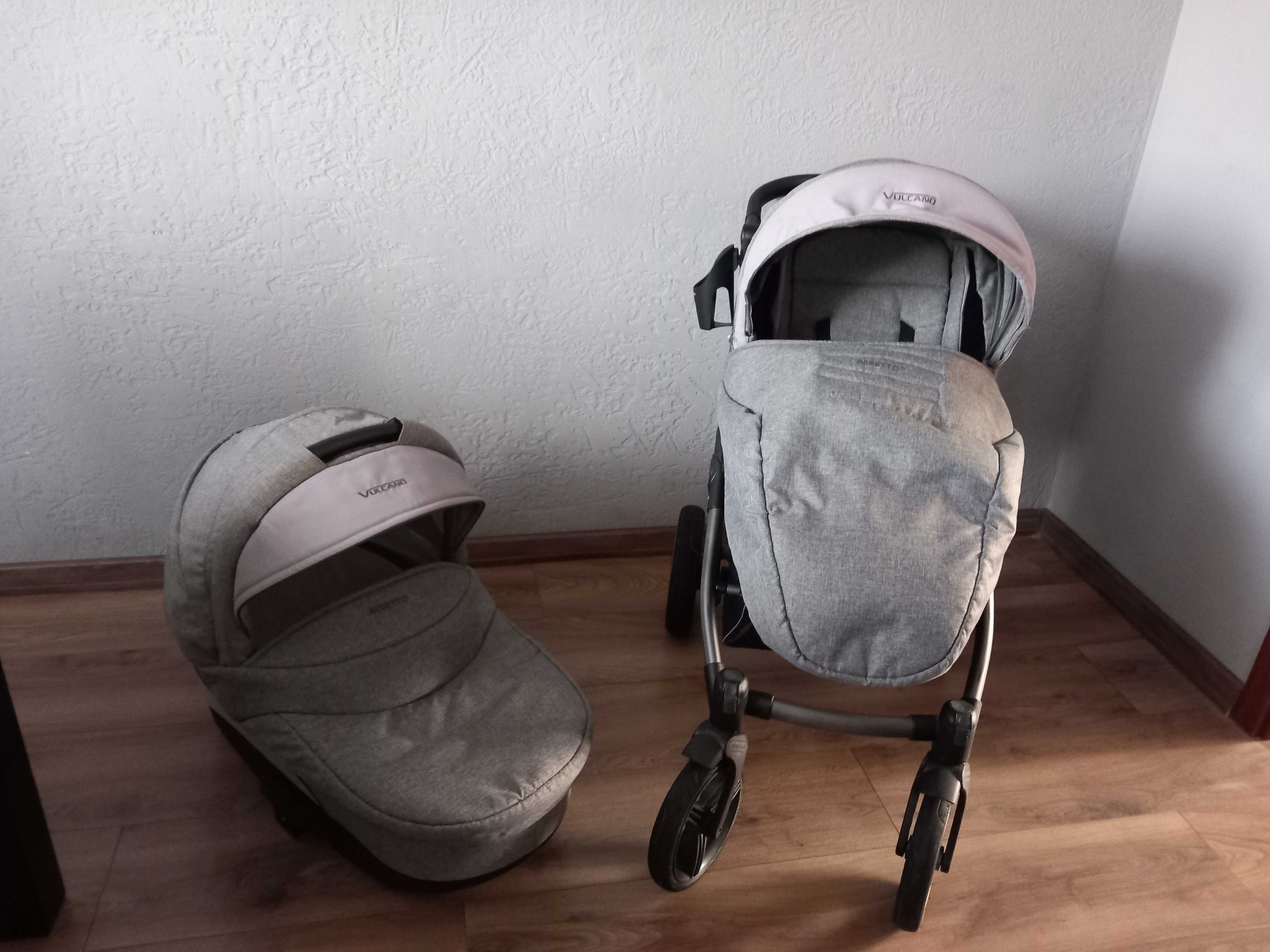 Wózek 2w1 Bebetto Vulcano